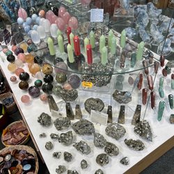 Stone Age Quarry - Pyrite center display