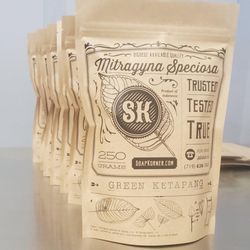 Soap Korner - Loose, finely powdered kratom powder.