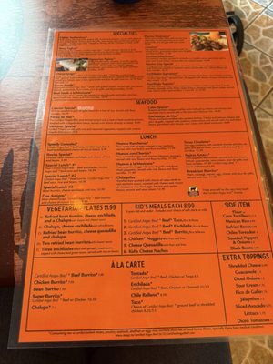 Menu photo 6 El Azteca Mexican Restaurant Atlanta, GA Menu photo 6 El Azteca Mexican Restaurant Atlanta, GA