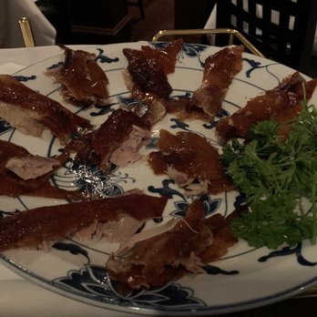 Hsu's Atlanta - Peking Duck The house signature dish is presented in 3 courses: soup, crispy skin in Chinese crepe, and grilled duck - Chinese Near Me - Atlanta, Georgia Hsu's Atlanta - Peking Duck The house signature dish is presented in 3 courses: soup, crispy skin in Chinese crepe, and grilled duck - Chinese Near Me - Atlanta, Georgia