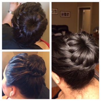 PHD Salon - braided bun by Pat - Hair Stylists Near Me - Temple City, California PHD Salon - braided bun by Pat - Hair Stylists Near Me - Temple City, California