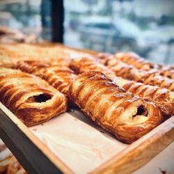 Paris Baguette - Blueberry cheese pastries.
