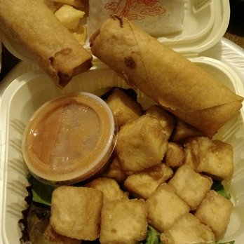 Chopstixx - Fried tofu and veggie spring rolls - Chinese Near Me - Elkridge, Maryland