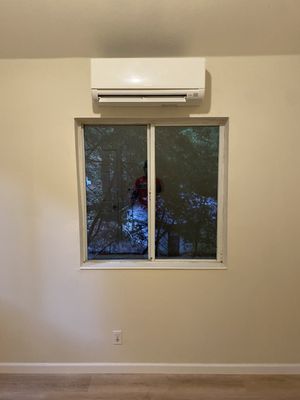Ductless Mini Split Installations - Here are several examples of different options for a ductless mini split condenser. Mini splits are great options for an all electric system that requires no ducts. These high efficiency electric systems come in various sizes and work well for homes, offices, restaurants and commercial locations.
