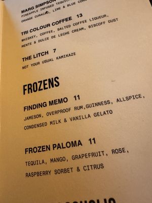 Menu photo 3 Parley Austin, TX