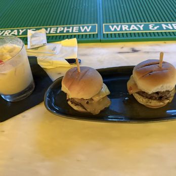 Jerkyz - Henny Colada and Beef Sliders - Cocktail Bars Near Me - Norwalk, Connecticut Jerkyz - Henny Colada and Beef Sliders - Cocktail Bars Near Me - Norwalk, Connecticut
