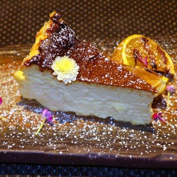 Bolero Restaurante - Burnt Valencia Orange Cheesecake. - Tapas/Small Plates Near Me - Temecula, California Bolero Restaurante - Burnt Valencia Orange Cheesecake. - Tapas/Small Plates Near Me - Temecula, California