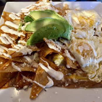 Jose's Mexican Food - Chilaquiles with eggs. - Mexican Near Me - Yucaipa, California