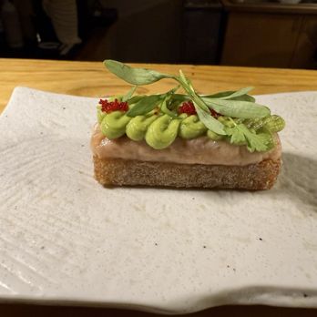 Fukurou - Crispy rice with Hamachi - Sushi Bars Near Me - Honolulu, Hawaii