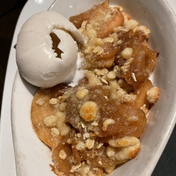 Amaro Bistro - Apple crisp that has NO crisp. Just apples - Italian Near Me - Bothell, Washington