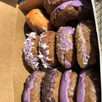 Gurnee Donuts - A dozen doughnuts ube flavor assortment! Get them as they serve during weekends only! - Donuts Near Me - Gurnee, Illinois