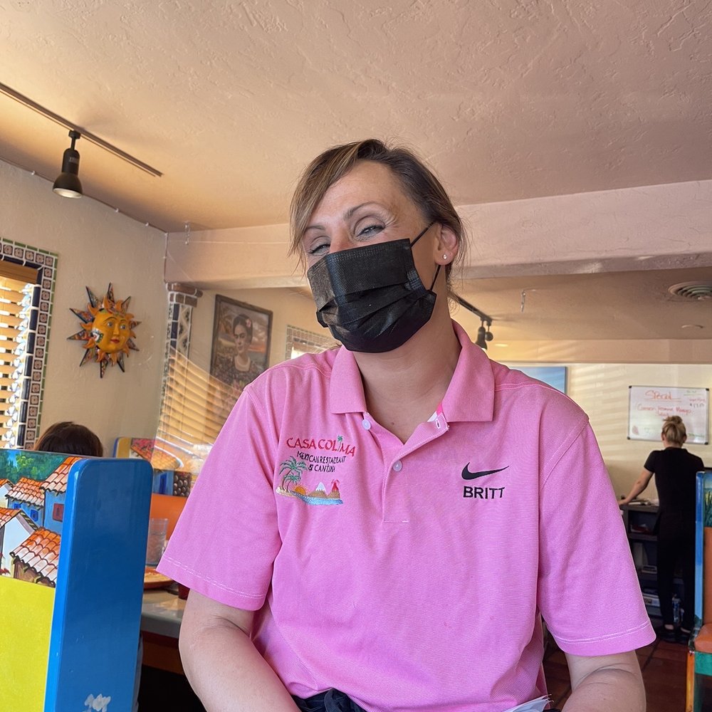 Casa Colima Mexican Restaurant - Tualatin - Britt my amazing and helpful Server!!! - Mexican Near Me - Tualatin, Oregon