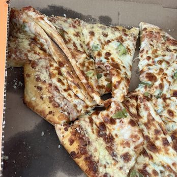 Cottage Inn Pizza - Pizza after being handed to me by delivery driver. - Pizza Near Me - Commerce Township, Michigan Cottage Inn Pizza - Pizza after being handed to me by delivery driver. - Pizza Near Me - Commerce Township, Michigan