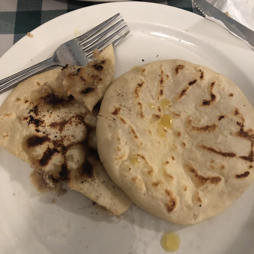 La Cabana 2 Salvadorena Restaurant - Chicharrón & a cheese pupusas - Salvadoran Near Me - Bronx, New York