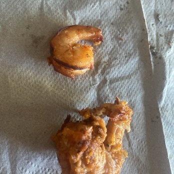 Nashville Kitchen - Shrimp with batter and then removed to show small dried shrimp. - Chicken Shop Near Me - Vacaville, California Nashville Kitchen - Shrimp with batter and then removed to show small dried shrimp. - Chicken Shop Near Me - Vacaville, California