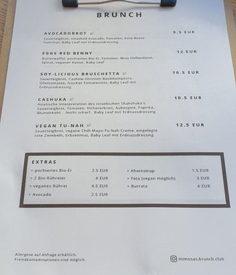 Menu photo 4 Mimosas Brunch Club Hamburg, HH Menu photo 4 Mimosas Brunch Club Hamburg, HH