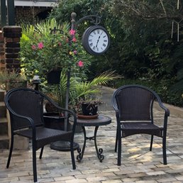 Cute little sitting area at back of main house Cute little sitting area at back of main house