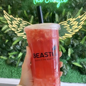 Beastea - #20. Kiss on the Lips Fruit Tea with Aloe topping - Coffee & Tea Near Me - Santa Clara, California Beastea - #20. Kiss on the Lips Fruit Tea with Aloe topping - Coffee & Tea Near Me - Santa Clara, California