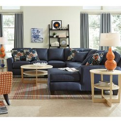 Jacksonville Furniture Mart - Annabel Sectional by Best Home Furnishings, which is available in over 700 fabrics and colors. Special orders and custom design available.