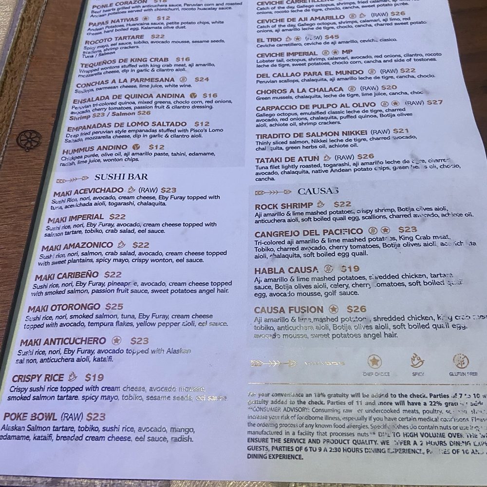 Pisco Peruvian Gastrobar - Menu - Peruvian Near Me - Orlando, Florida Pisco Peruvian Gastrobar - Menu - Peruvian Near Me - Orlando, Florida