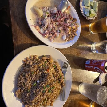 Mily & Lalo Peruvian Restaurant - Arroz Chaufa mixto Ceviche mixto - Peruvian Near Me - Charlotte, North Carolina Mily & Lalo Peruvian Restaurant - Arroz Chaufa mixto Ceviche mixto - Peruvian Near Me - Charlotte, North Carolina