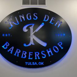 King's Den Hairstyling - New Logo