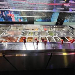 Salad and sides bar Salad and sides bar