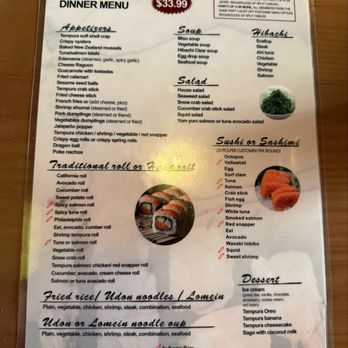 Yum Yum Sushi - Menu - Sushi Bars Near Me - El Paso, Texas Yum Yum Sushi - Menu - Sushi Bars Near Me - El Paso, Texas