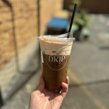 Drip Vietnamese Cafe - Seasonal pumpkin iced viet coffee - Vietnamese Near Me - Philadelphia, Pennsylvania