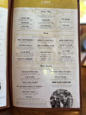Menu photo 8 Jack's Restaurant & Bar San Jose, CA Menu photo 8 Jack's Restaurant & Bar San Jose, CA