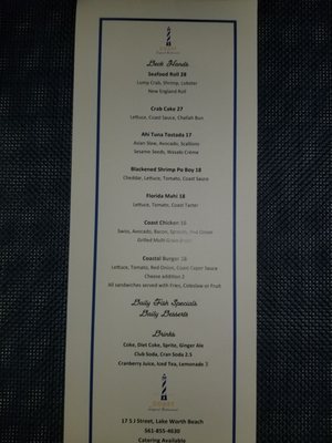 Menu photo 7 Coast Seafood Restaurant Lake Worth Beach, FL Menu photo 7 Coast Seafood Restaurant Lake Worth Beach, FL
