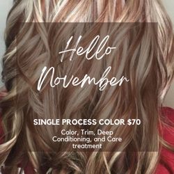 Style Me Happy Salon - This months promo. Call for any questions.