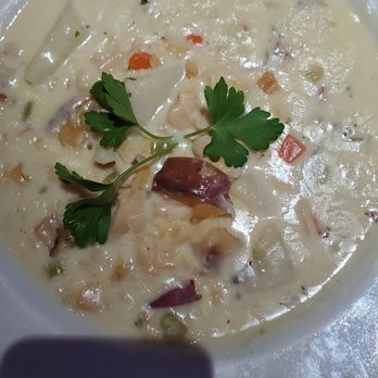 Caffe Luna Rosa - The Ultimate Clam Chowder - Italian Near Me - Delray Beach, Florida