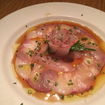 Tei Tei Robata Bar - Baby Yellowtail Carpaccio- delicious - Japanese Near Me - Dallas, Texas