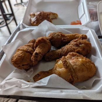 Angie's Place - 5 PC chicken legs and a biscuit and hot sauce. - Fast Food Near Me - Stone Mountain, Georgia Angie's Place - 5 PC chicken legs and a biscuit and hot sauce. - Fast Food Near Me - Stone Mountain, Georgia