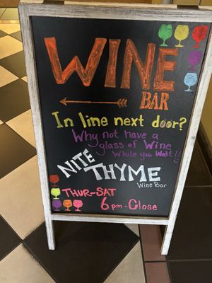 NiteThyme Wine Bar by null