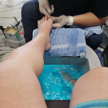 Perfection Nails - Having a pedicure - Nail Salons Near Me - Mililani, Hawaii
