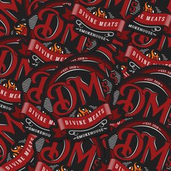 Divine Meats Smokehouse - Divine Meats Smokehouse sticker pile