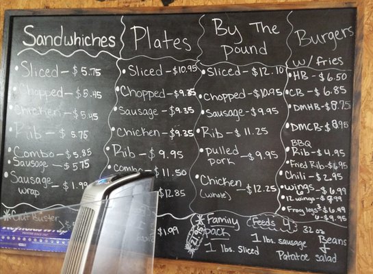 Menu photo 1 Lil Joe's BBQ Rosebud, TX