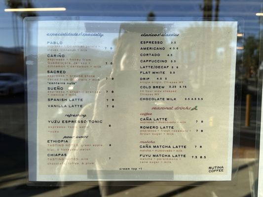 Menu photo 6 Rutina Coffee Palm Desert, CA Menu photo 6 Rutina Coffee Palm Desert, CA