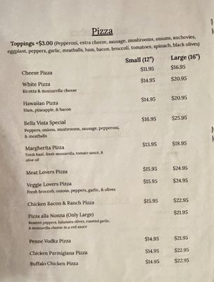 Menu photo 4 Bella Vista Lago Vista, TX Menu photo 4 Bella Vista Lago Vista, TX