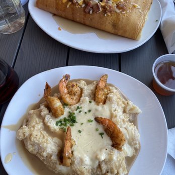 Mom's Kitchen & Bar - Pancake Burrito Shrimp & Cheesy Grits* - Bars Near Me - Astoria, New York Mom's Kitchen & Bar - Pancake Burrito Shrimp & Cheesy Grits* - Bars Near Me - Astoria, New York