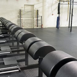 CrossFit CLE - Many GHDs so that you don't have to wait in line.