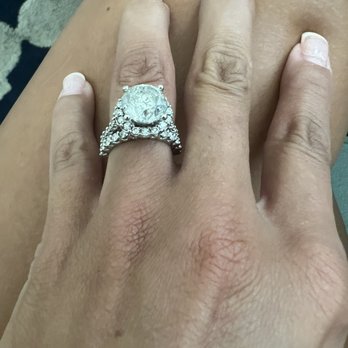 Premier Jewelers - Custom band soldered and Rhodium plated. - Jewelry Near Me - Jacksonville, Florida