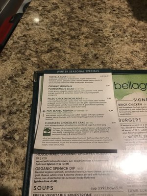 Menu photo 5 bellagreen Houston, TX