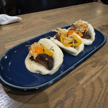 Gather - Pork buns - New American Near Me - Omaha, Nebraska Gather - Pork buns - New American Near Me - Omaha, Nebraska