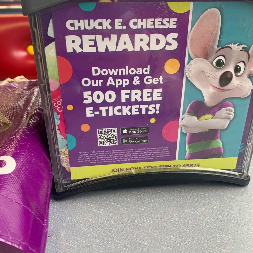 Chuck E. Cheese - Download the app - Pizza Near Me - Thousand Oaks, California Chuck E. Cheese - Download the app - Pizza Near Me - Thousand Oaks, California