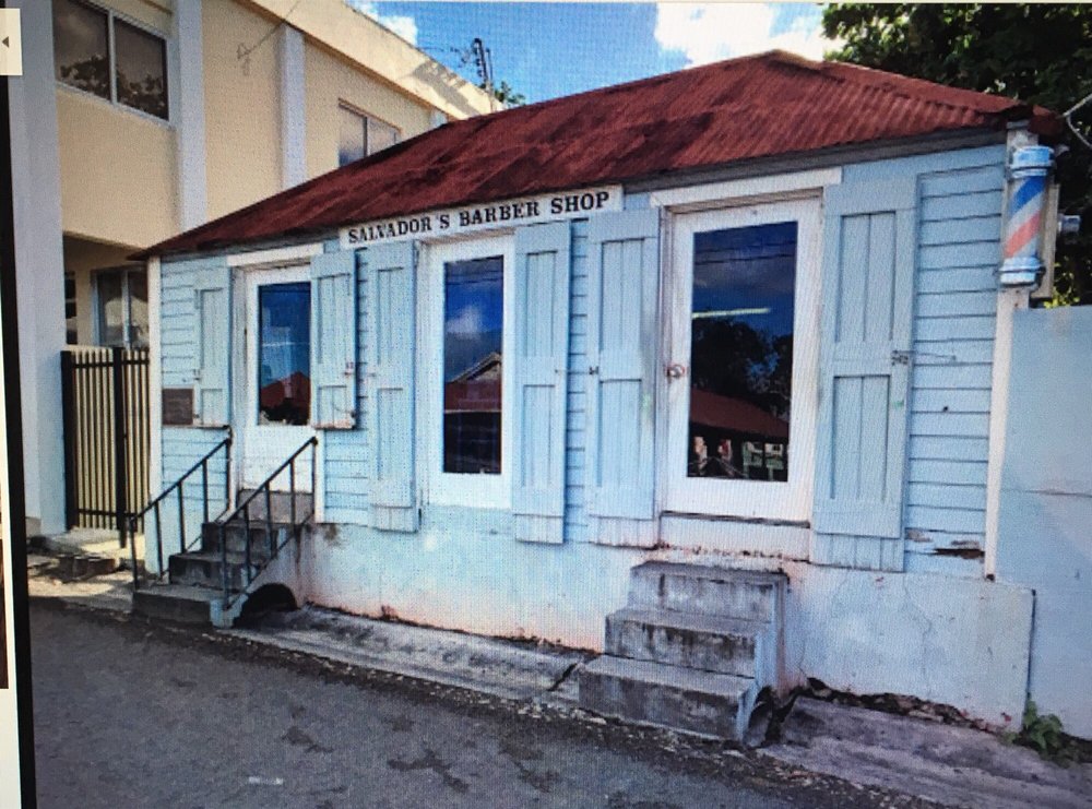 Salvador's Barber Shop Logo