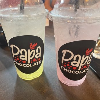 Papa Chocolate - Their drinks, it's sprite with flavor - Desserts Near Me - Worth, Illinois