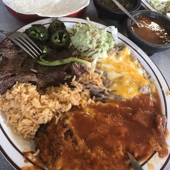 Juan's El Caporal - Combo: Chile relleno with steak. Comes with brand, rice, and tortillas - Mexican Near Me - Eagle Point, Oregon